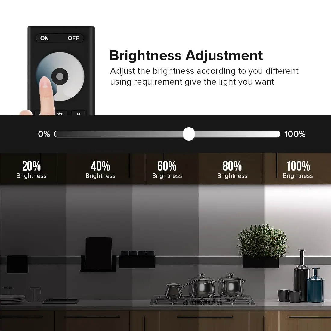 Imagem -04 - Triac Led Dimmer Kit 1ch 220v 230v Saída com Interruptor Zone Touch Wheel Controle Remoto 2.4g ac