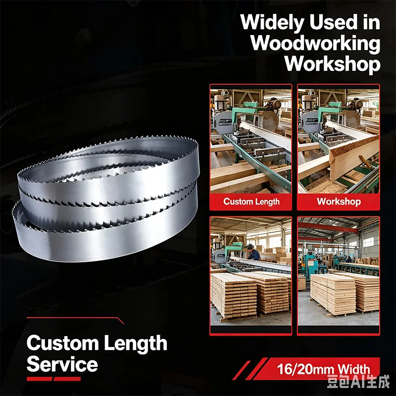 custom-size-available-dekoly-carbide-teeth-band-saw-blades-22401609mm-high-carbon-steel-for-horizontal-hardwood-cutting