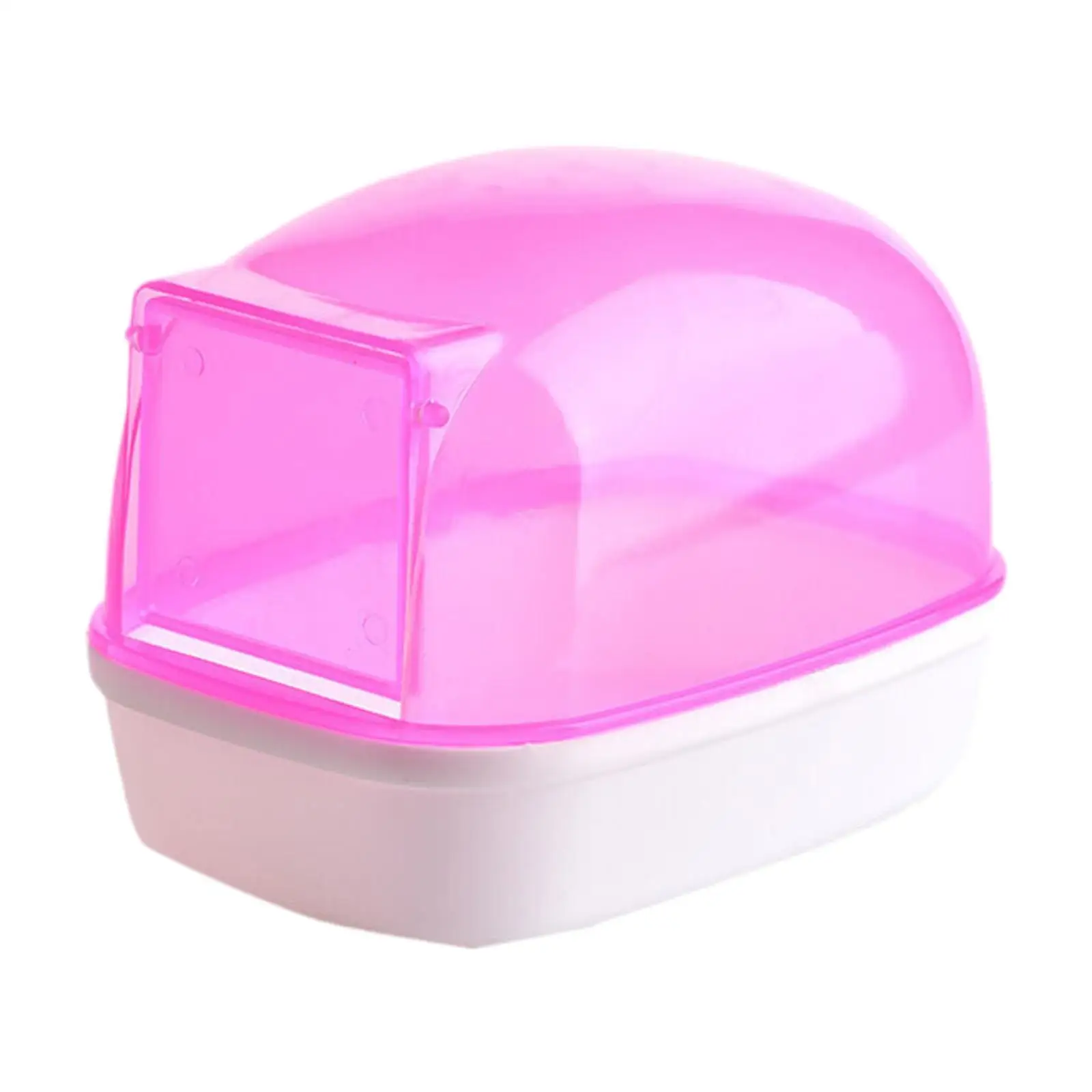 

Hamster Sand Bath Container Versatile Leakproof Shower Room Drying Bath Case
