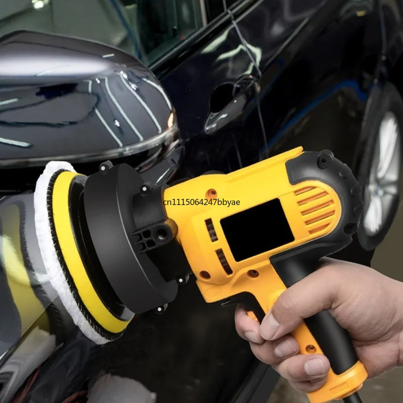 For Handheld Car Polisher Machine 220V Electric Polishing Waxing Glazing Machine Auto Surface Grinding Polishing All‑in‑One Tool