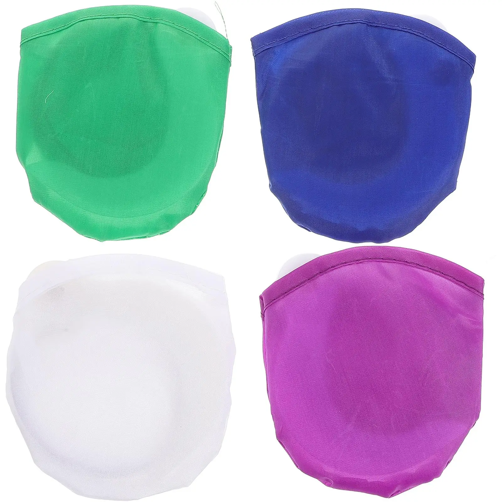 Mini ventilador plegable de tela, 4 Uds., abanicos de grafiti DIY, tela redonda en blanco, abanicos de papel Retro de mano para niños, tamaño de bolsillo portátil pintable
