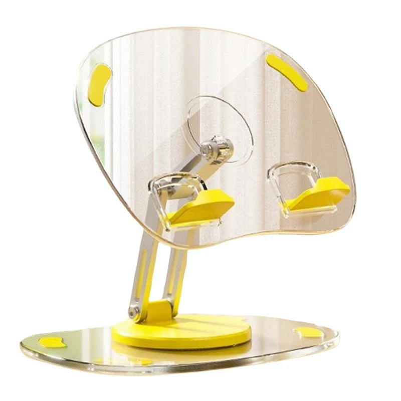 Tablet Bracket Holder Adjustable Folding Stand Transparent Acrylic Tablet Desktop Support