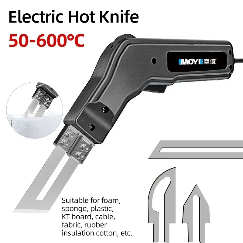 Rope Cutter Fabric Cutter Pro Electric Hot Knife Heat Sealer Adjustable Power Cutting Tool Kit with Blades