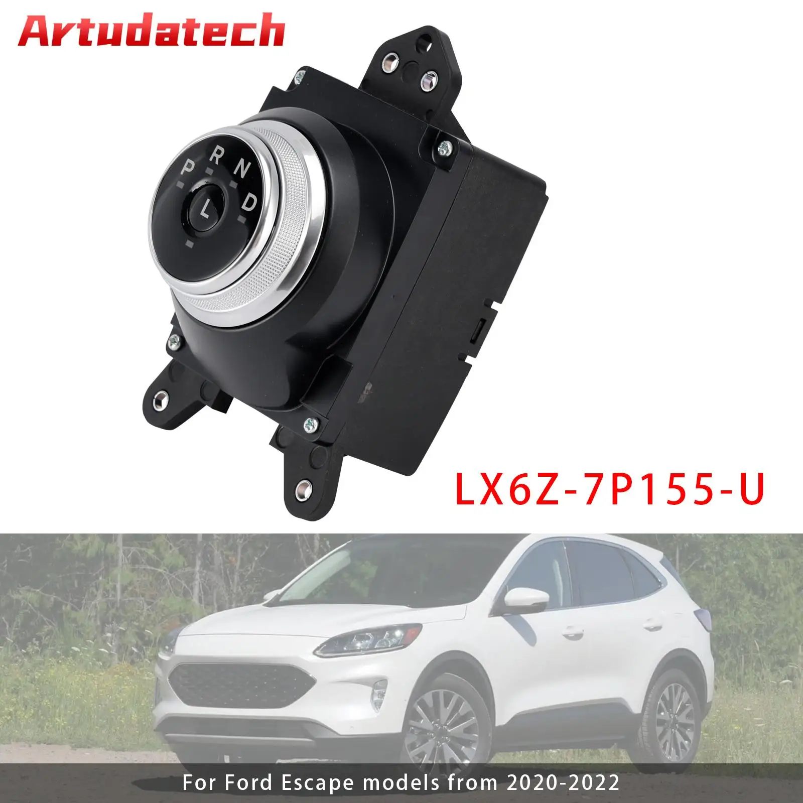 

Artudatech Automatic Transmission Shift Lever LX6Z-7P155-U For Ford Escape 2020-2022