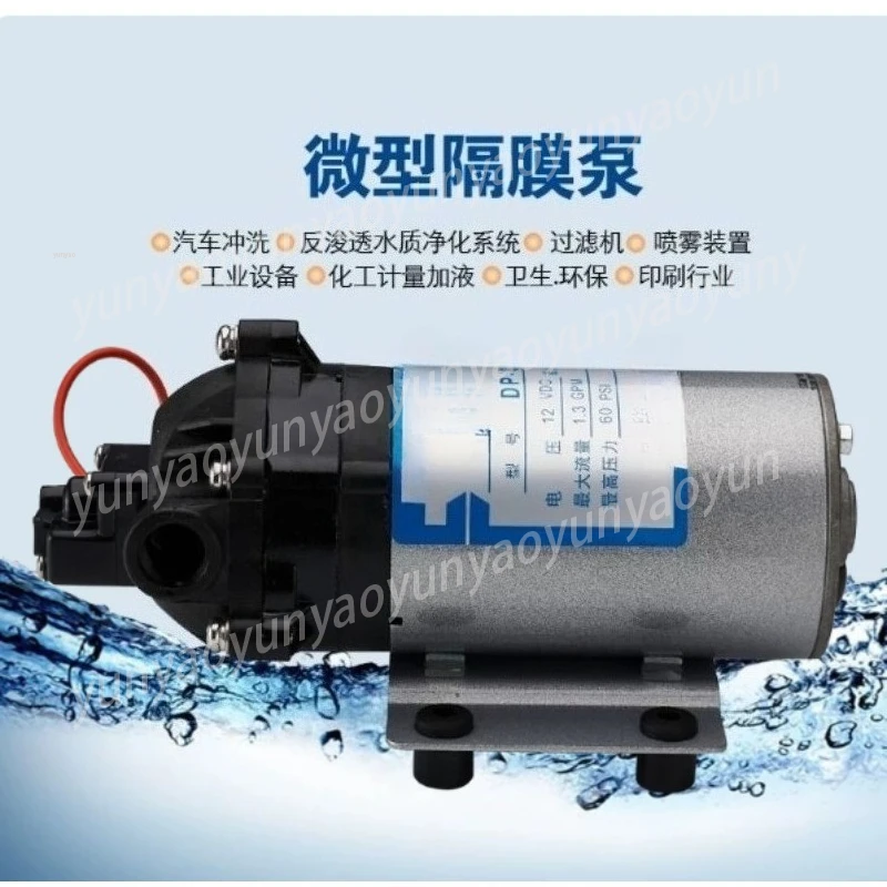 DP-60 High Pressure Diaphragm Booster Water Pump Portable Cleaning Machine Diaphragm Pump