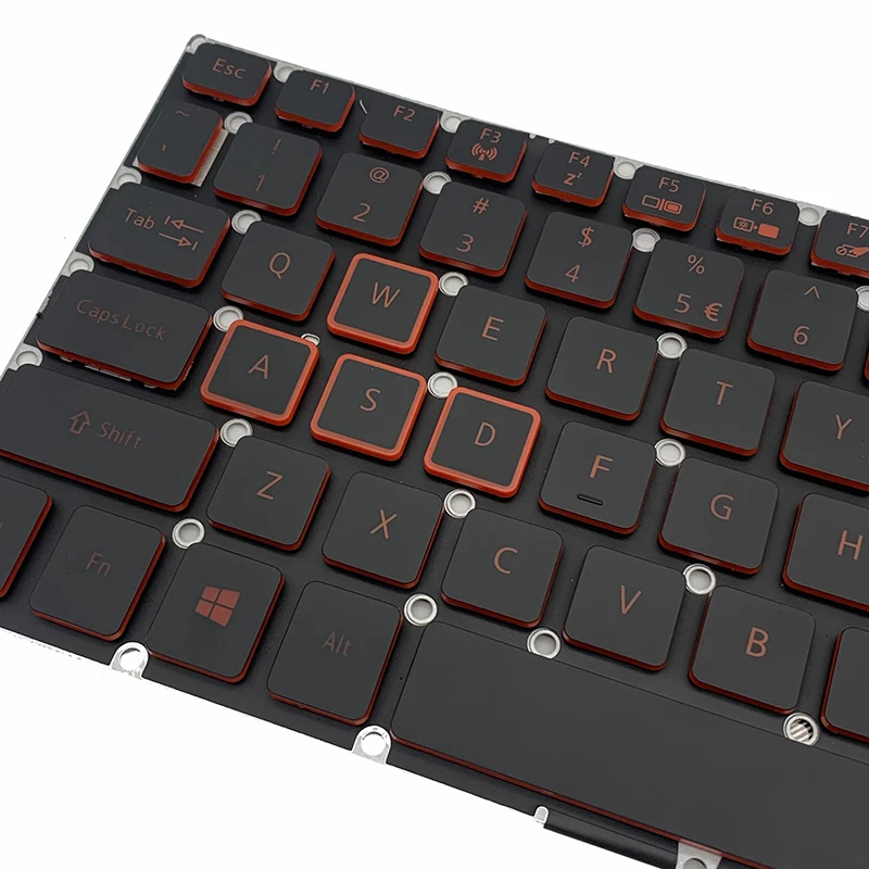 New For Acer Nitro 5 AN515-51 N17c1 AN515-52 AN515-53 Series Laptop Keyboard US Black With Backlit Without Frame