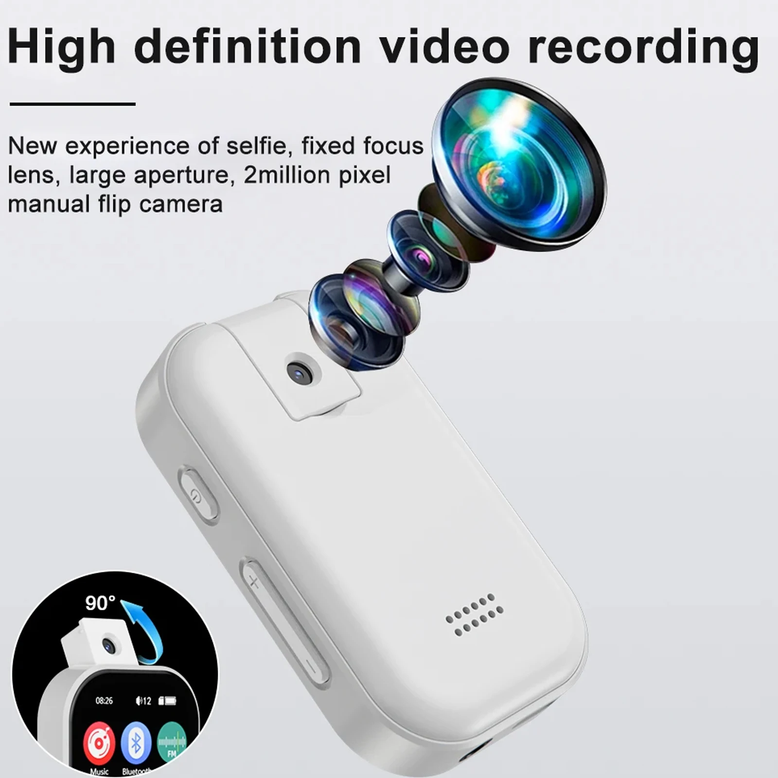 Lecteur MP3 HiFi 2026 Nouveau  - Audio Music Recorder avis et prix