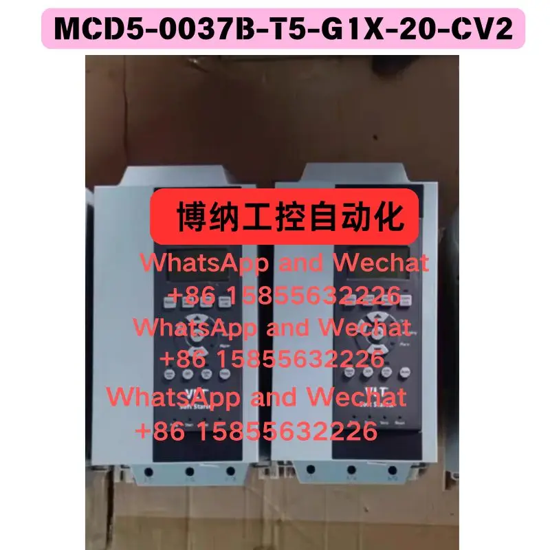 

Б/у MCD5-0037B-T5-G1X-20-CV2 плавный старт Функциональный тест ОК Быстрая доставка