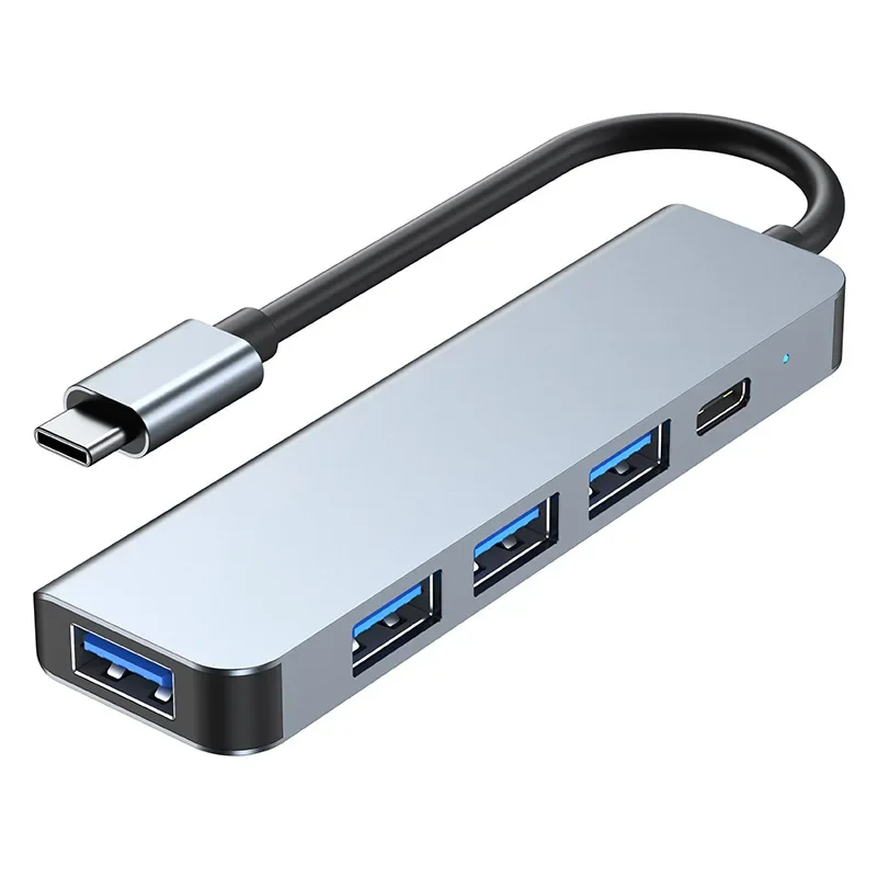 USB 3.0 Hub USB Hub High Speed type c Splitter 5Gbps For PC Computer Accessories Multiport HUB 4 USB 3.0 2.0 Ports