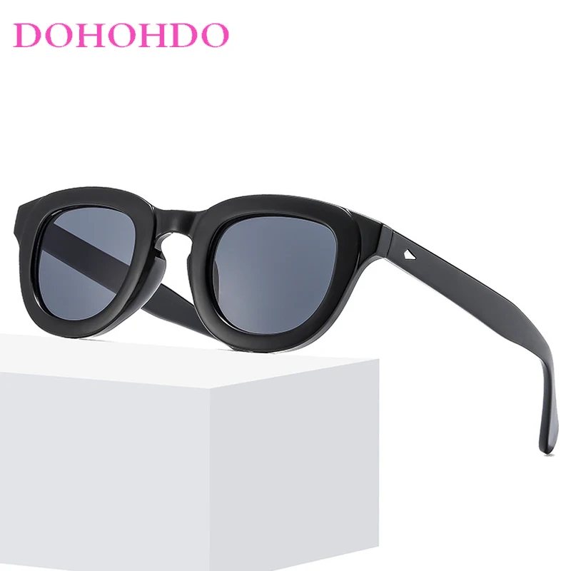 

Retro Circular Sunglasses Women And Men Fashion Luxury Brand Design Rivet Trendy Sun Glasses Female Outdoors Driving Shades UV40