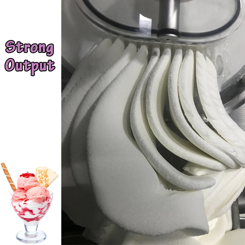 Stand italian gelato hard serve ice cream icecream ice-cream making machine