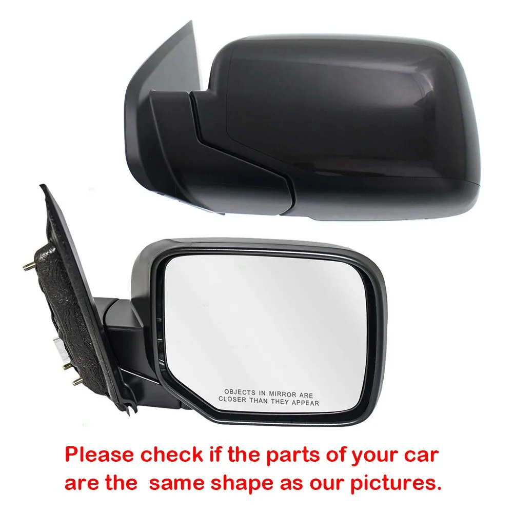 For Honda Pilot 2009-2015 US version 1PCS Outer Rearview Side Wing Mirror Glass Lens Reflector Len Car Accessories w/ Heated