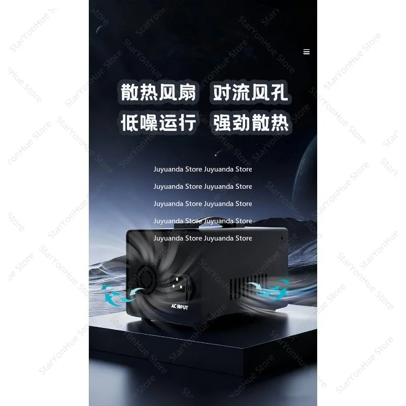 For Voltage & Frequency Conversion, AC 220V 50Hz to 110V 60Hz Transformer, For Korea 220V Japan 100V USA 120V 60Hz view 4