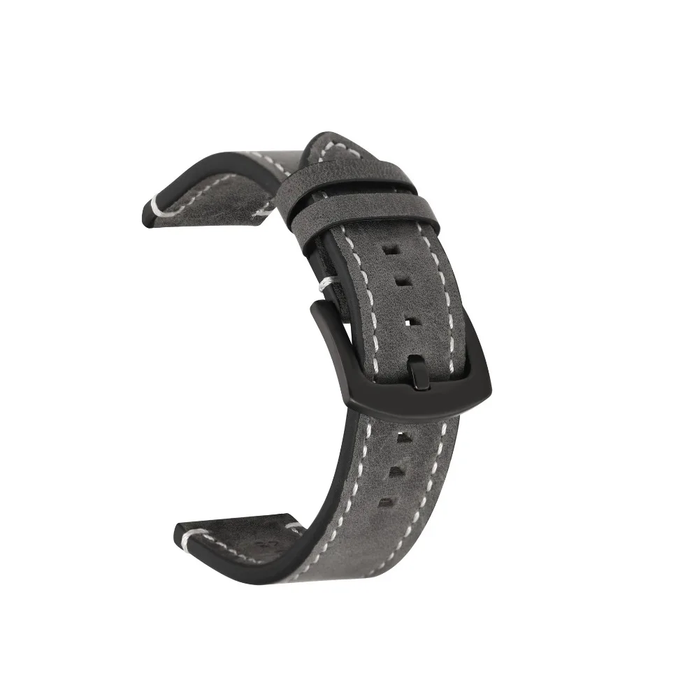 

Genuine Leather Watch Band Strap 18/20/22/24mm Vintage Watchbands Bracelet Soft Quick Release Wrist Belt Watch Accessories Belt