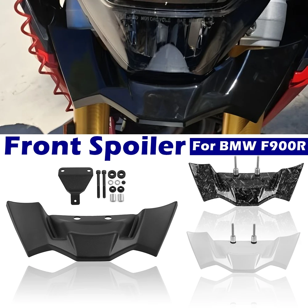 F 900R Front Spoiler For BMW F900R F900 R F 900 R 2021 2022 2023 2024 Motorcycle Aerodynamics Fairing Winglets
