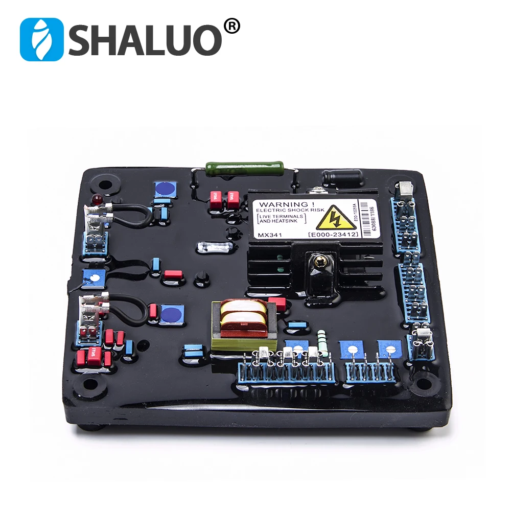 Good Soft Rubber MX341 Power Generator AVR Automatic Voltage Regulator Stabilizer Control Panel 100kw 300KW For Generator Parts