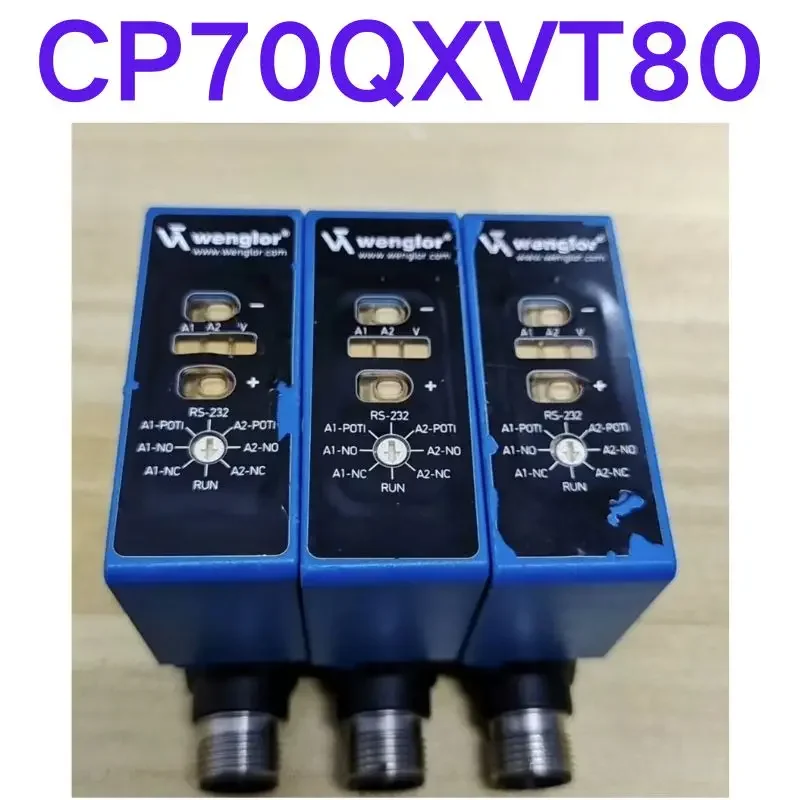 Second-hand test OK Distance measurement laser sensor CP70QXVT80