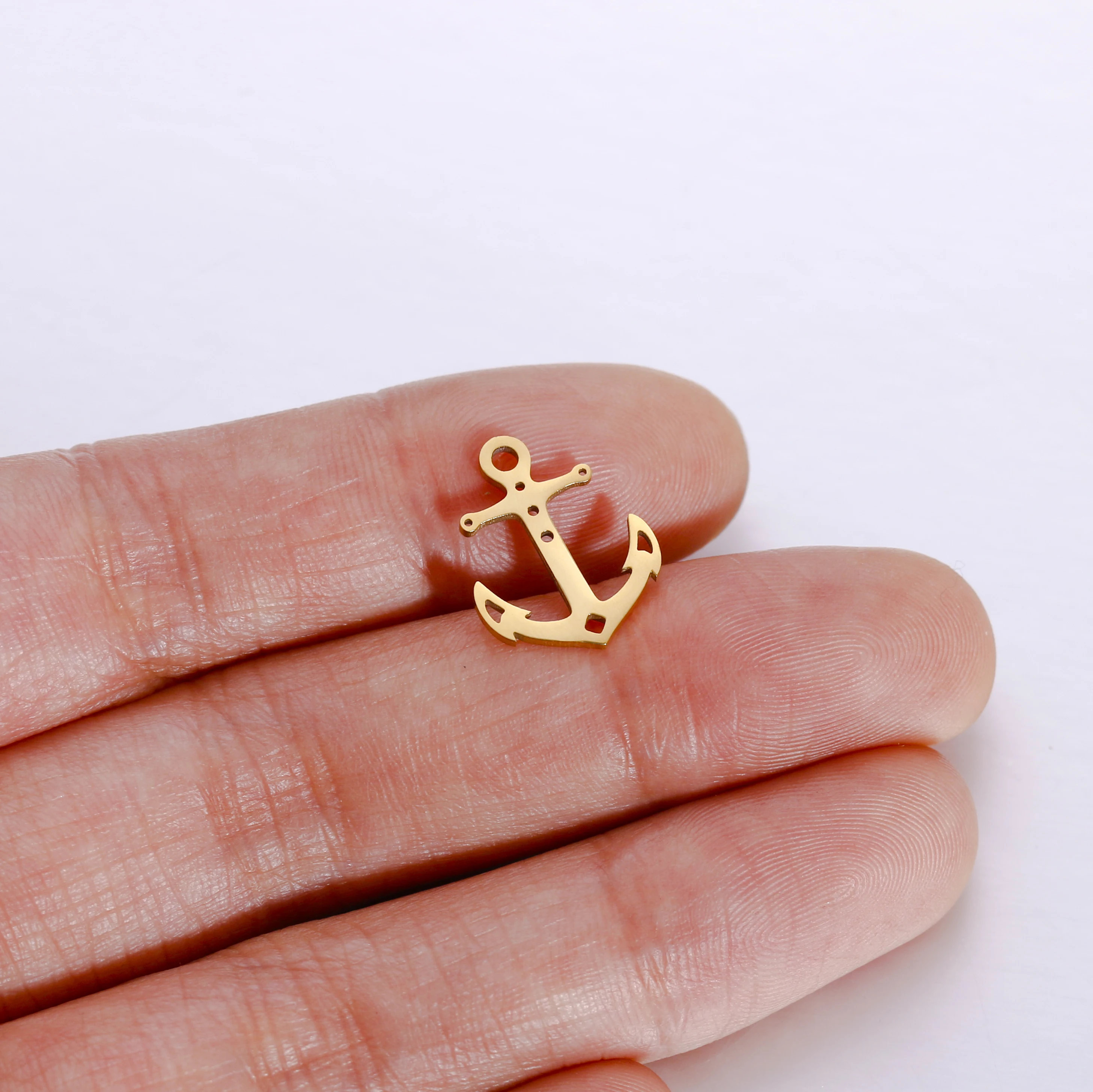 5 teile/los Edelstahl Marine Leben Wal & Delphin & Octopus & Fischschwanz & Manta Ray Fisch Anhänger DIY schmuck Zubehör Großhandel – Detail 16