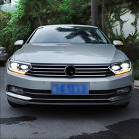 Car Front lamps Assembly For VW Magotan B8 2016-2019 LED Auto Headlights Upgrade High Quality 2 Projector Lens Tools Accessories