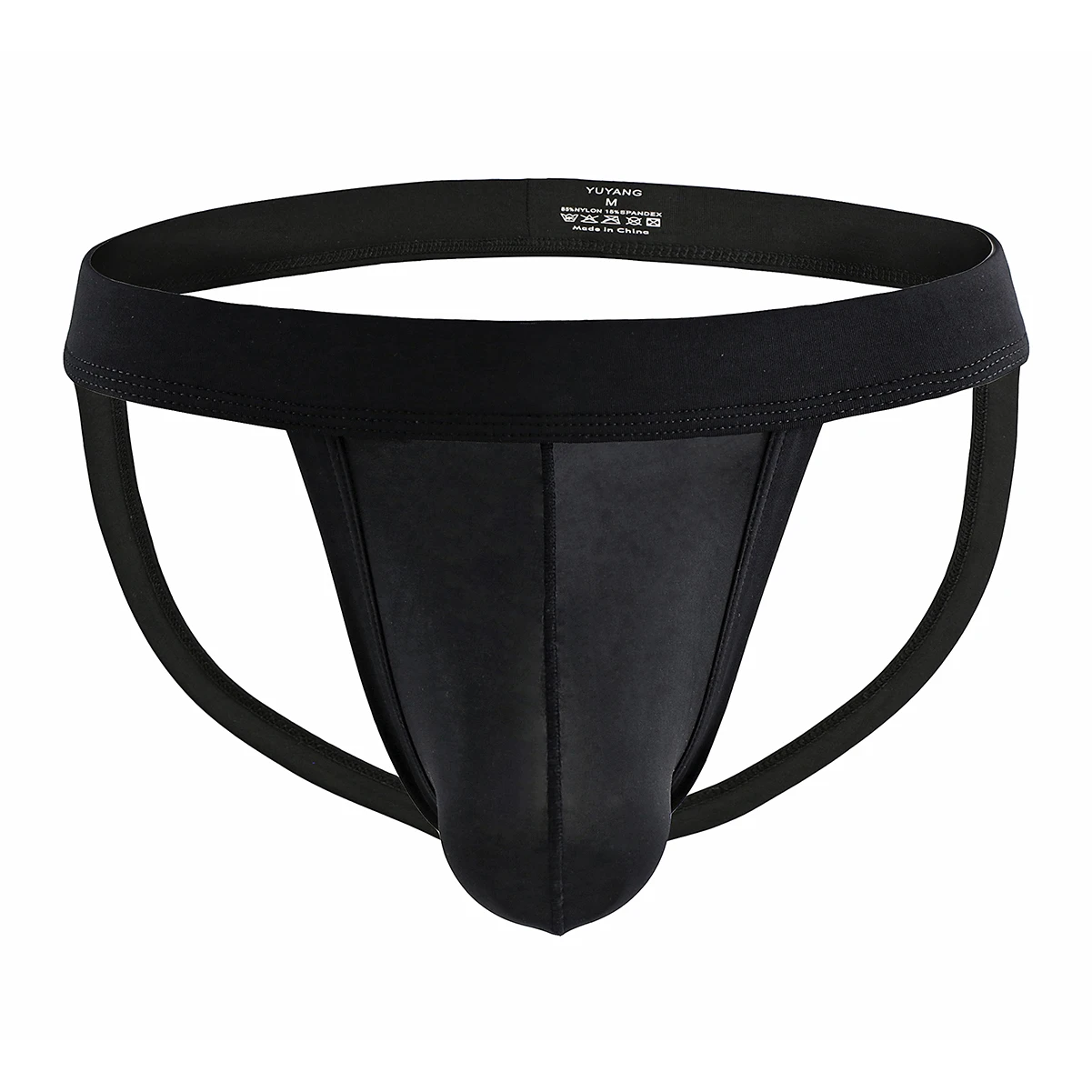 Men\'s Athletic Supporter Briefs Thong Sexy Performance Jockstrap Underwear Low Waist Bikini 9009