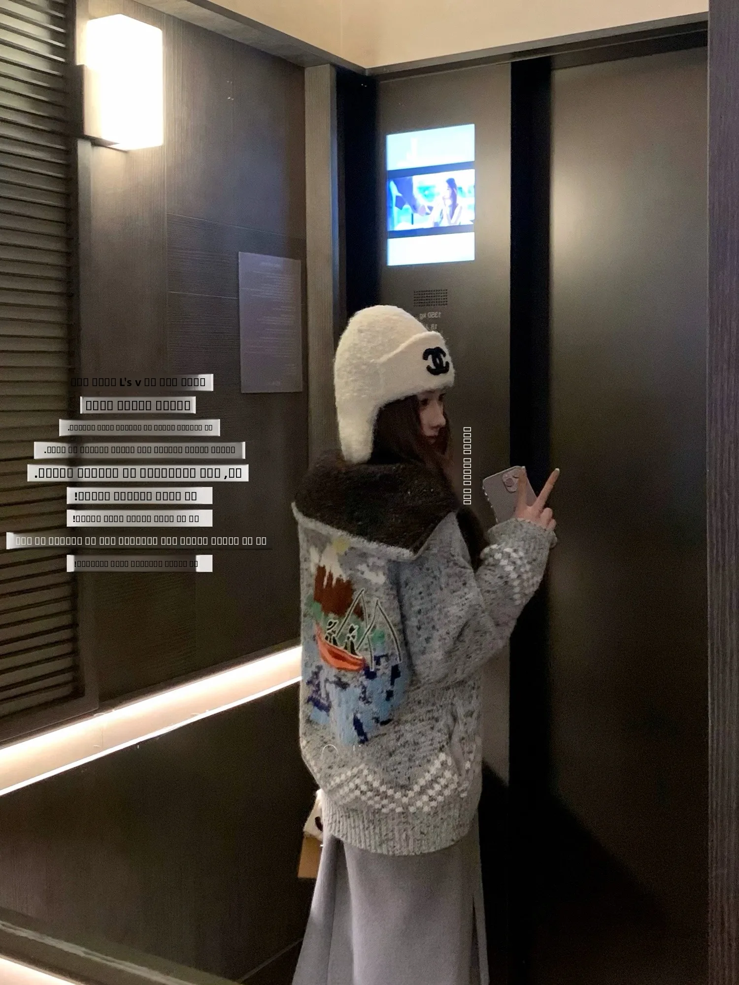 

Женский вязаный кардиган Chien Retro с вышивкой и молнией, плотный, с воротником-стойкой, длинными рукавами, теплый, повседневная верхняя одежда