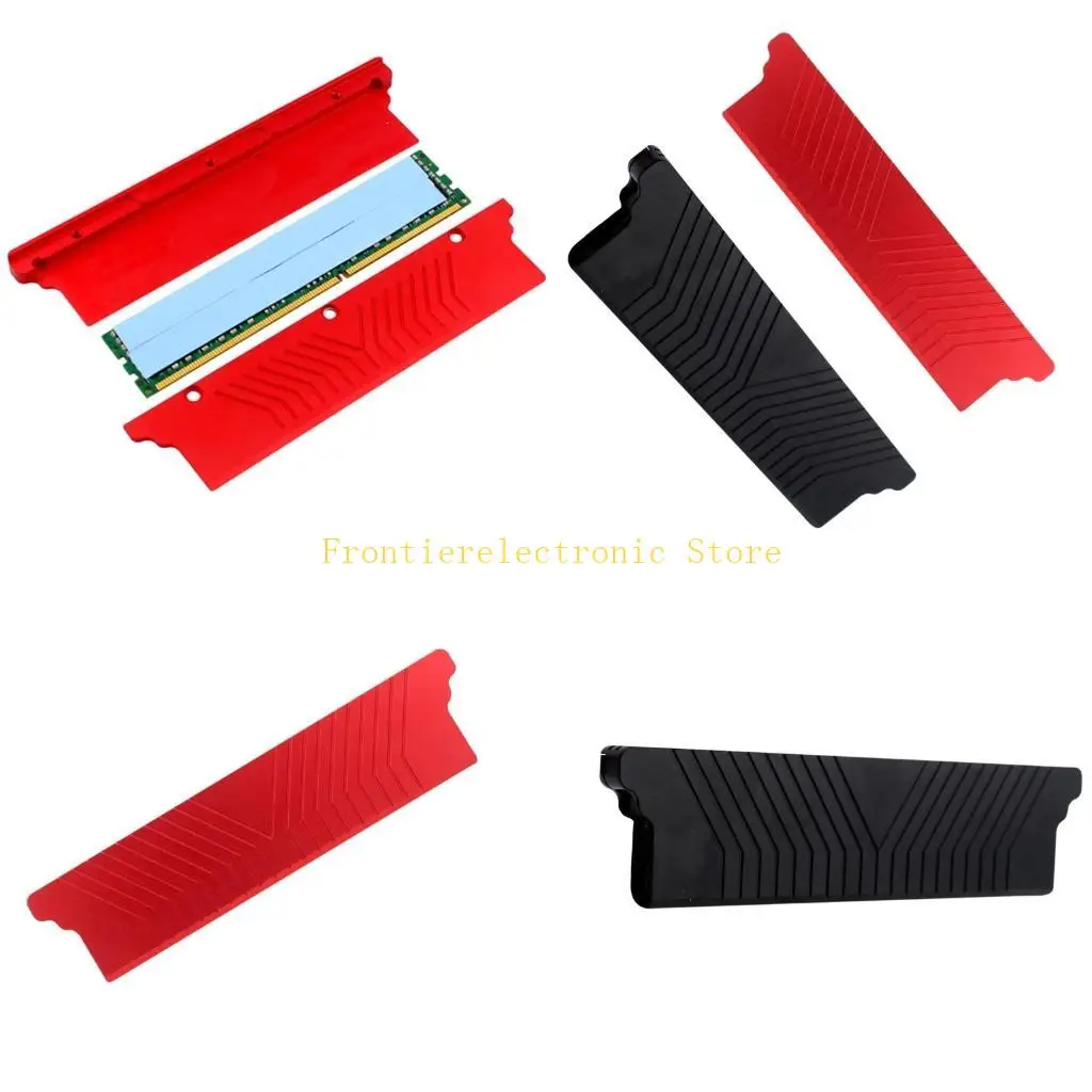 

G8DB Компьютерные охладители воды Охладители памяти из алюминиевого сплава Охлаждающий жилет памяти Подставка для отвода тепла