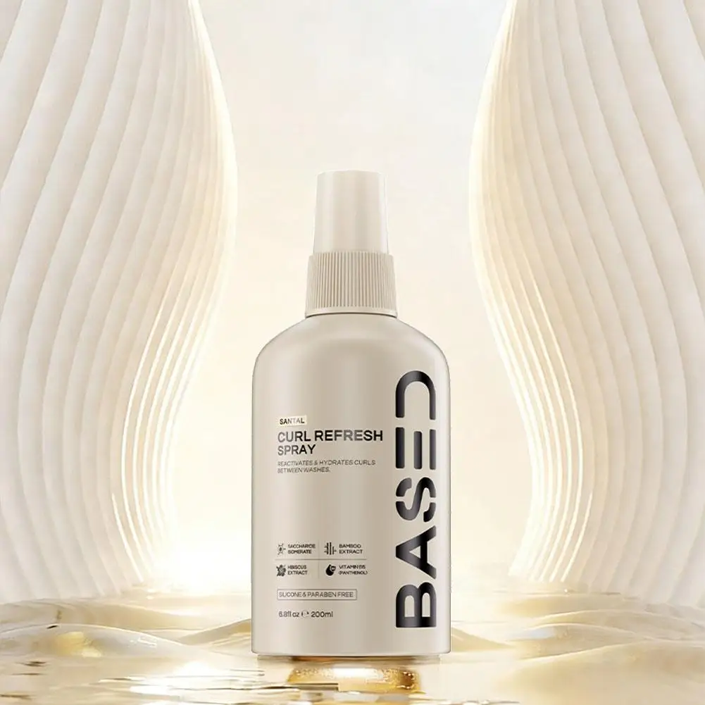 

BASED Sea Salt Hair Spray Beach Waves Curl Enhancing Texturizing Spray For Fine Hair Long Lasting Hold Styling Product