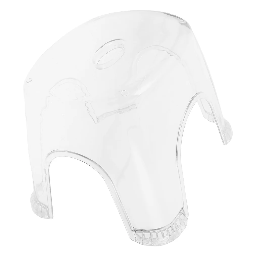 

Transparent Pp Plastic Bath Stool Non-Slip Shower Foot Rest For Adults Waterproof Step Stool For Bathroom Toilet