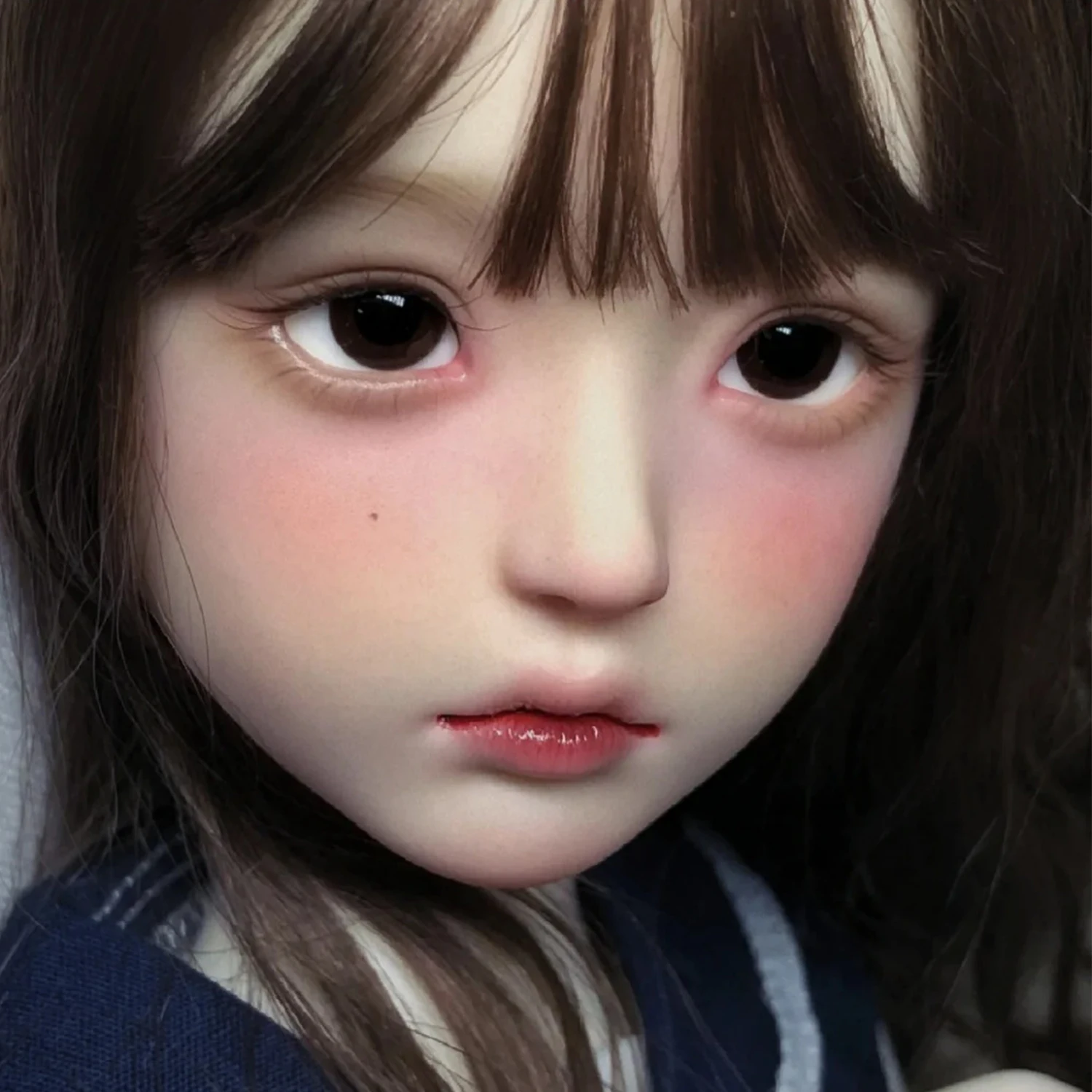 Bjd Doll 1/4 WeiMM Fleshy Lips & Jointed Body - Realistic Tender Style Action Figure for Collectors