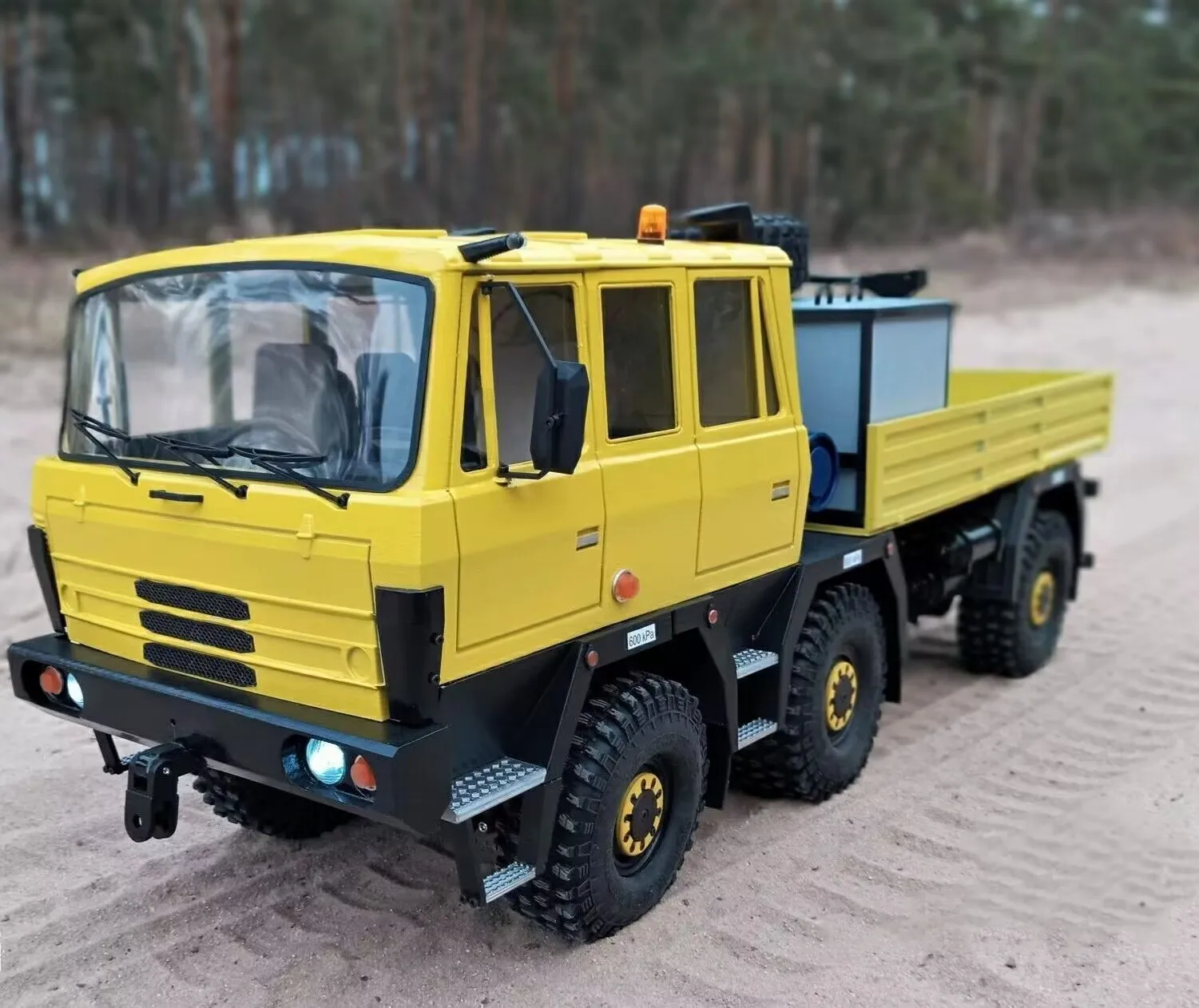 Tatra 815-7 6×6 (kamaz) 1 /10 1/12 rc Body 1/10 6x6 Trail Crawler Off Road Truck CROSSRC MC6 NT6 JT6 AT6 CH6 DC8 MC8