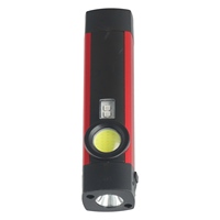 COB LED Work Light Lightweight Hand Torch with Pen Holder USB Rechargeable Inspection Lamp for Outdoor Activities