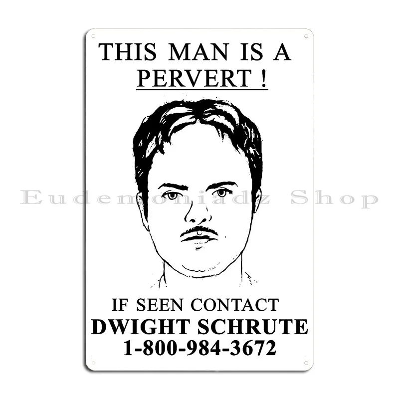 This Man Is A Pervert Metal Plaque Poster Party Customize Bar Print Wall Mural Tin Sign Poster