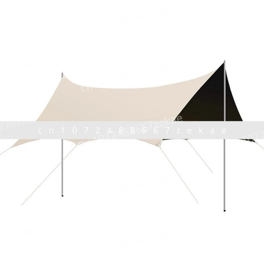 

Vinyl Canopy Tent Outdoor Portable Large Camping Equipment Camping Picnic Sun Protection Awning Rain And Wind Protection