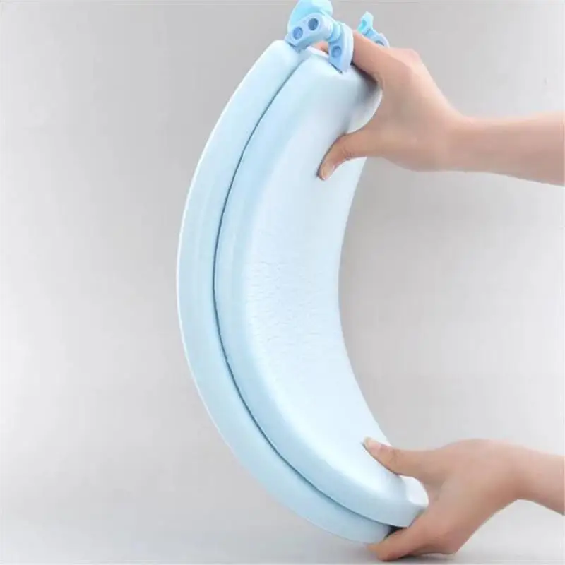 Waterproof Soft Toilet Seat Covertoilet Cushion O-shape Sticker Winter Warm Bathroom Closestool Protector Bathroom Accessories