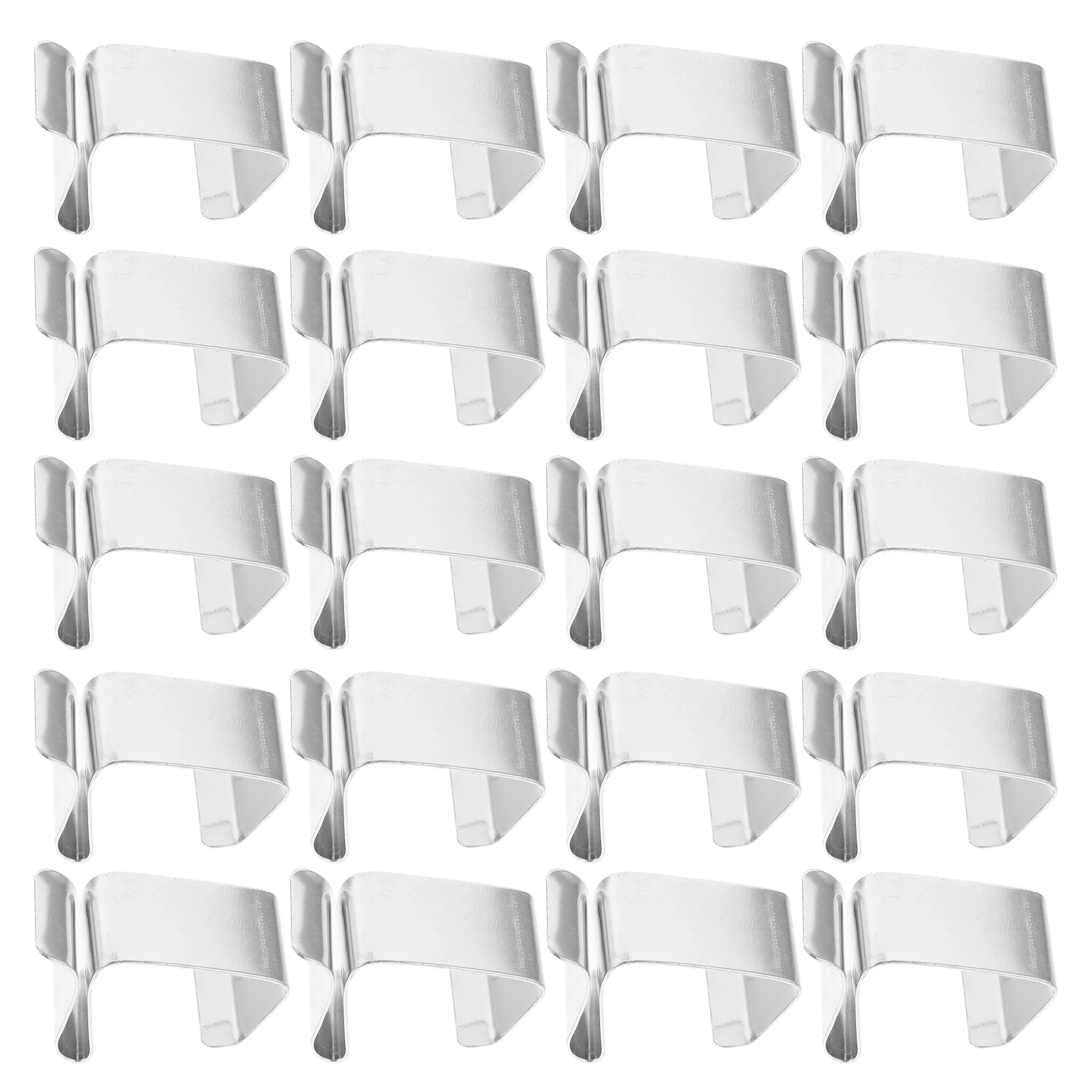 

50pcs Metal String Light Clips Manganese Steel Small Size for Christmas Party Decoration Outdoor Festive Hanging