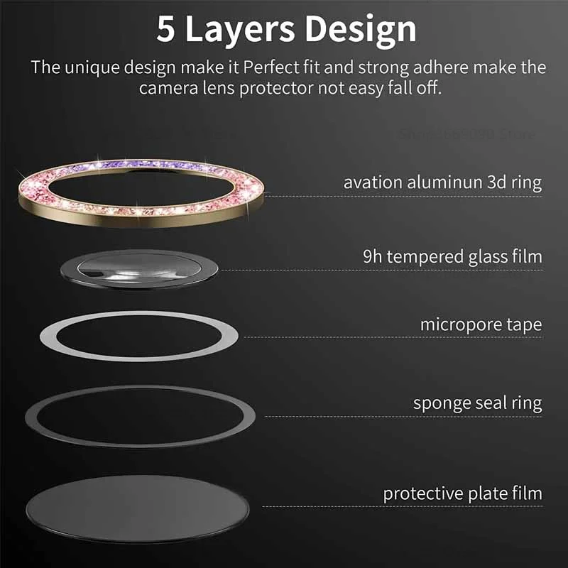 Camera Protector For Samsung Galaxy S24 Ultra 5G Metal Lens Ring Tempered Glass Samsun S24 Plus S 24+ Lens film Protective Cap