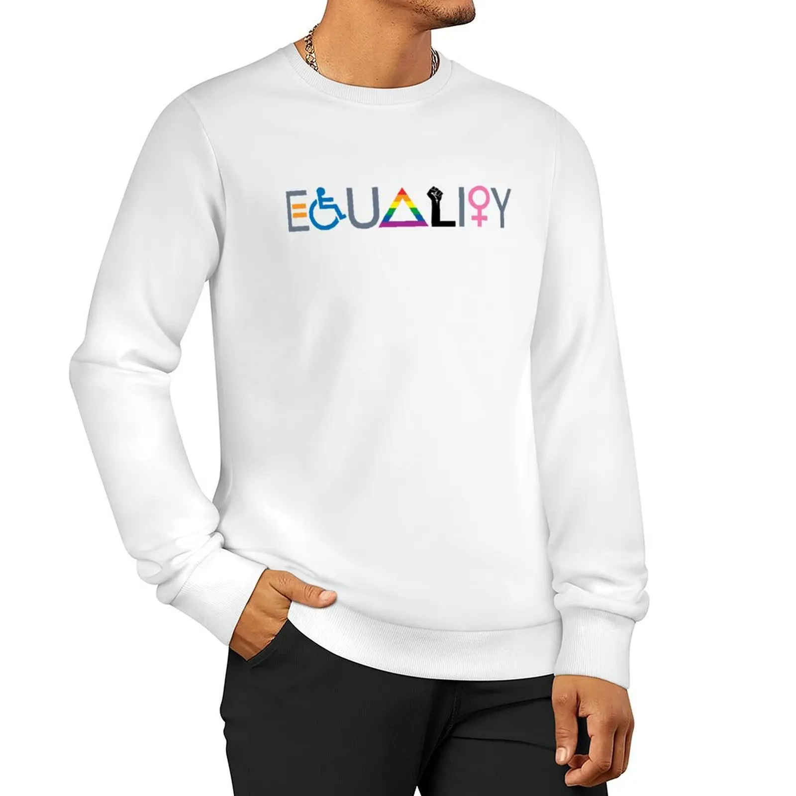 

Equality Sweatshirt autumn new products men's winter sweater autumn sweatshirts men