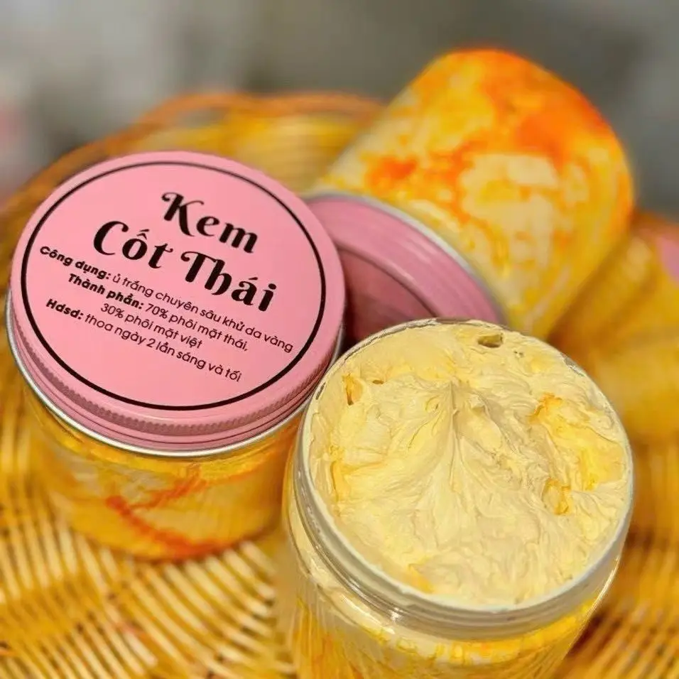 Saussurea Costus Thai Herbal Body Cream 200g - Age-Defying 24K Gold Elixir Luxury Formula​