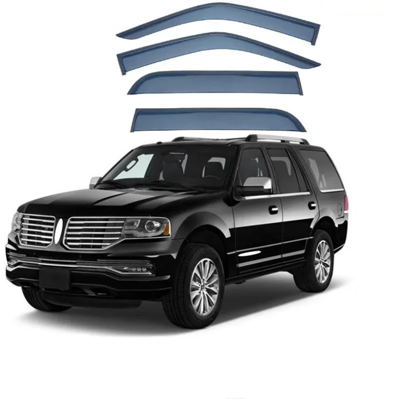 Window Visor Side Window Deflector Rain Guard Awnings & Shelters For Lincoln Navigator 2006 2007 2008 2009 2010 2011 2012 - 2023