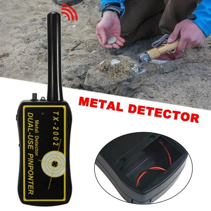 1 Pcs Metal Detector High Sensitivity TX-2002 Metal Detector Long Range Diamond Archeological Gold Underground Metal Detector