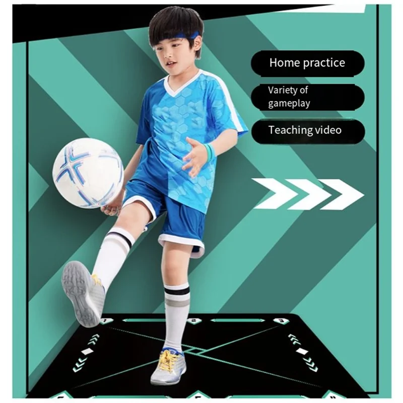 

Football Training Mat, Anti-Slip And Noise Reduction Household Children's Football Mat, Room Decoration Floor Mat
