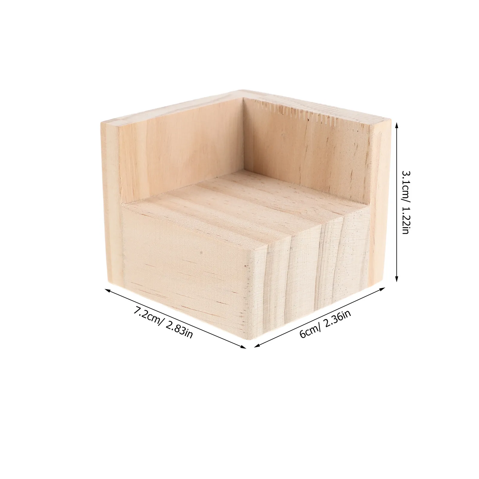 4Pcs Baby Crib Leg Risers Wood Furniture Legs Solid Wood Bed Frame Support Toddlers Raiser Bedside Table Sofa Coffee Table view 3