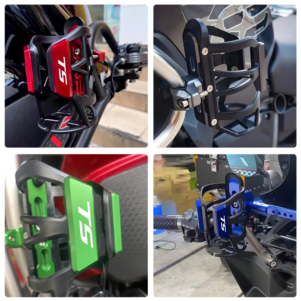 Untuk SUPER SOCO CPx CUmini TS VS1 Rak Botol Minum Sepeda Motor Rak Botol Air Aksesori Rak Cangkir Air