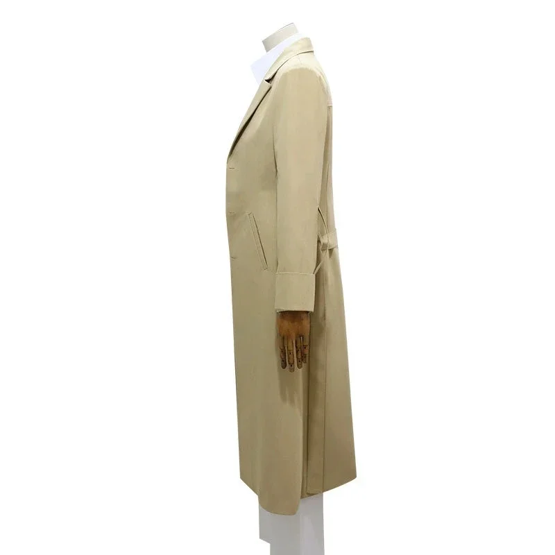 Anime Bungo Stray Dogs Dazai Osamu Cosplay Costume Long Jacket Coat Suit Adult Men Windbreaker Halloween Christmas clothing