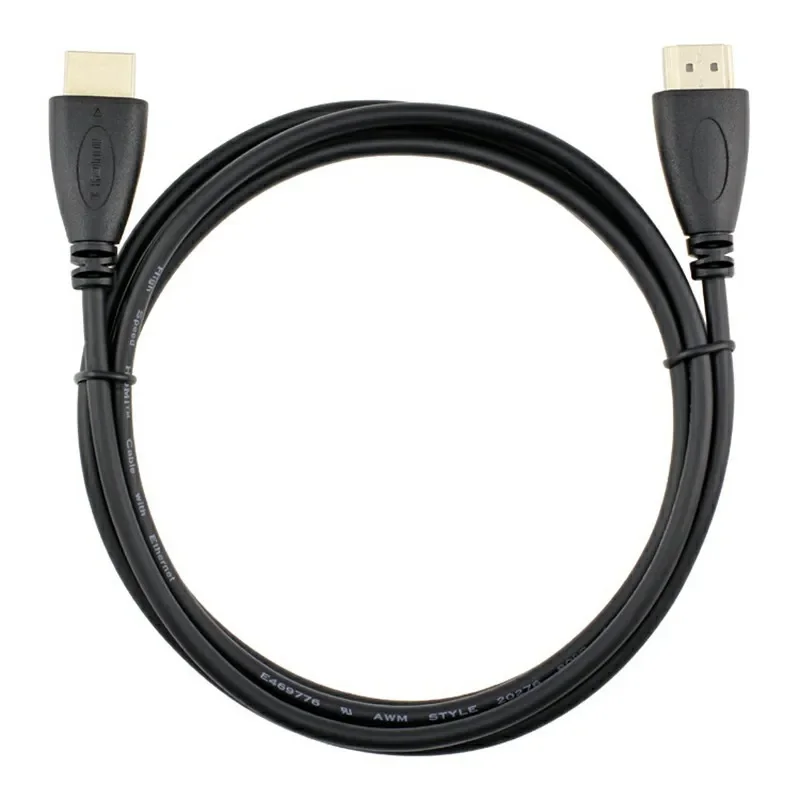 Cable compatible con HDMI de alta velocidad con Ethernet, compatible con retorno de audio y 3D de 1080p, 0,3 m 1 m 1,5 m