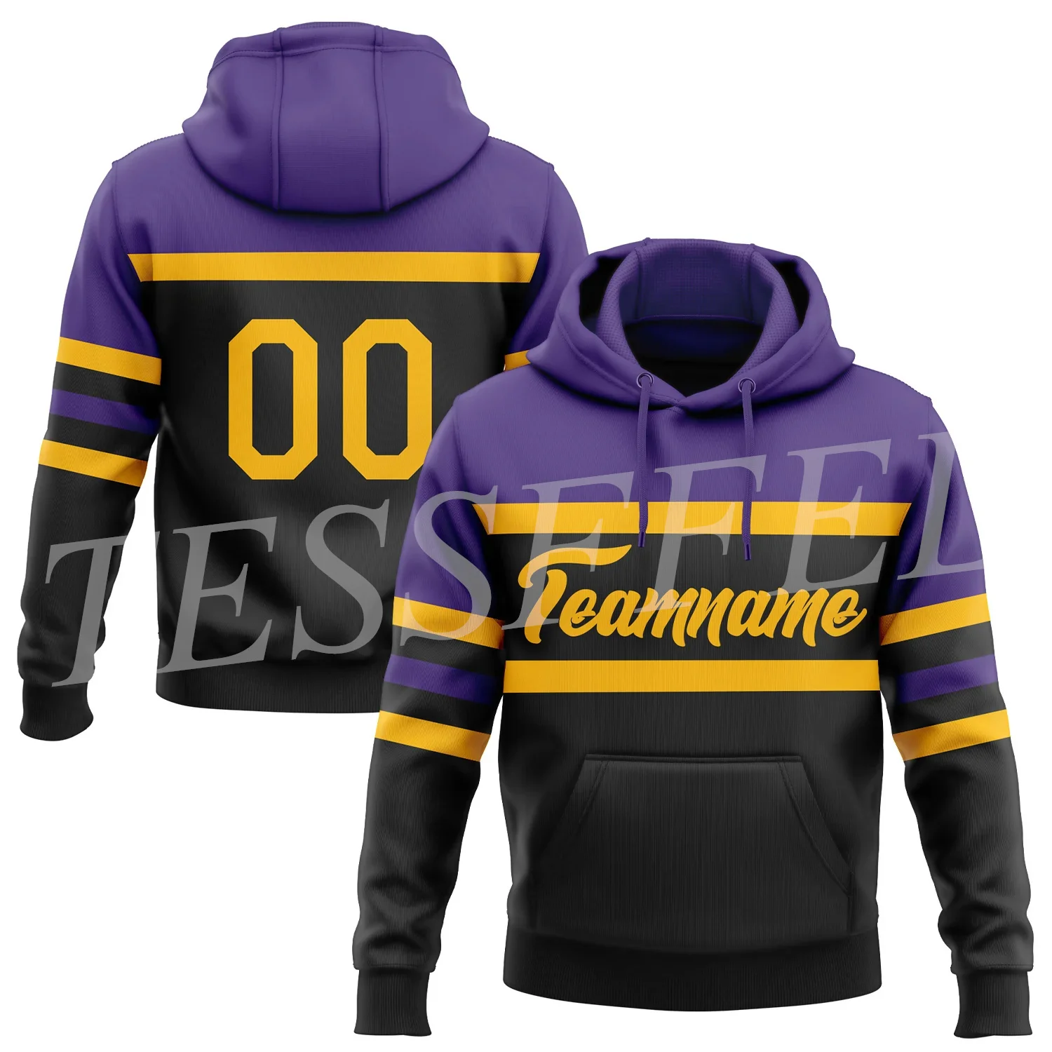 

Custom Name Number Uniform Multicolor Retro Vintage Harajuku 3DPrint Casual Pullover Hoodies Jacket Streetwear Long Sleeves X20