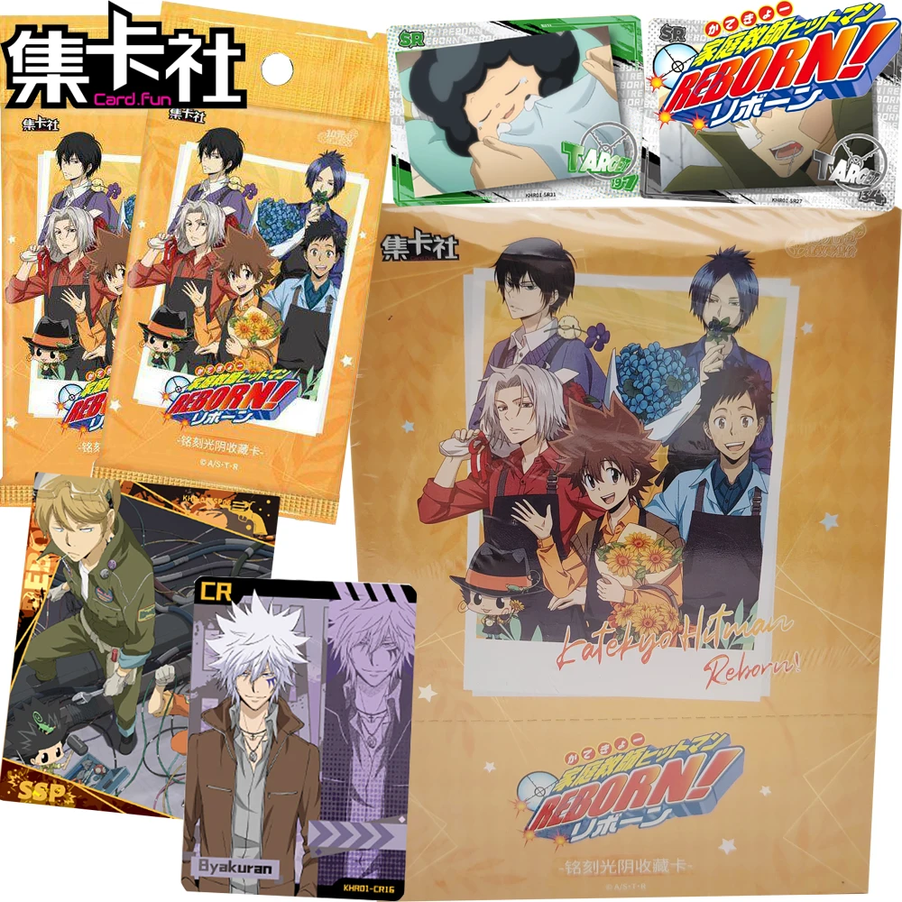 

New Genuine Card.fun High Score Anime Hitman Reborn Collection Cards Kid's Like Cartoon Peripheral Craftsmanship Character Cards