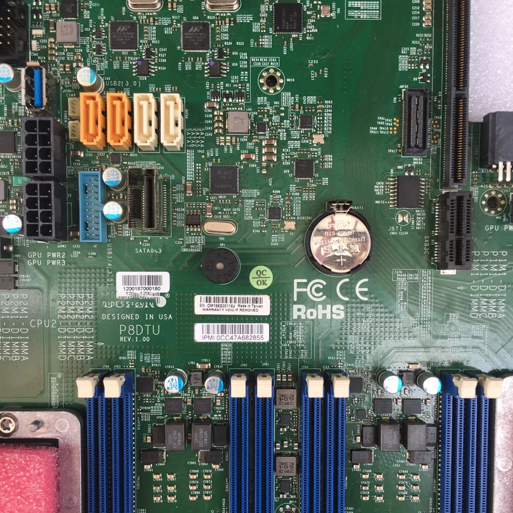 For Supermicro P8DTU IBM CPU Server Dual Motherboard