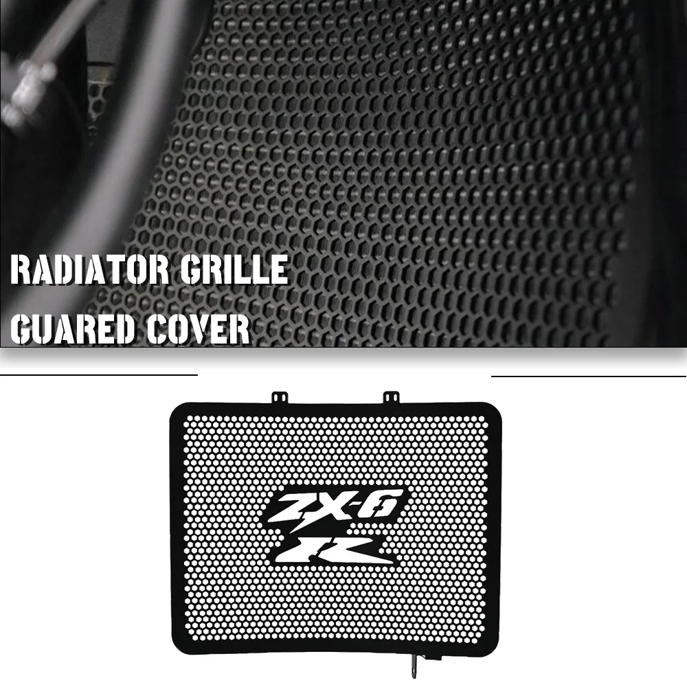 

Аксессуары для мотоцикла, алюминиевая решетка радиатора, защита резервуара для воды для Ninja ZX-6R 636 ZX636 ZX-6RR ZX 6R 2003 2004