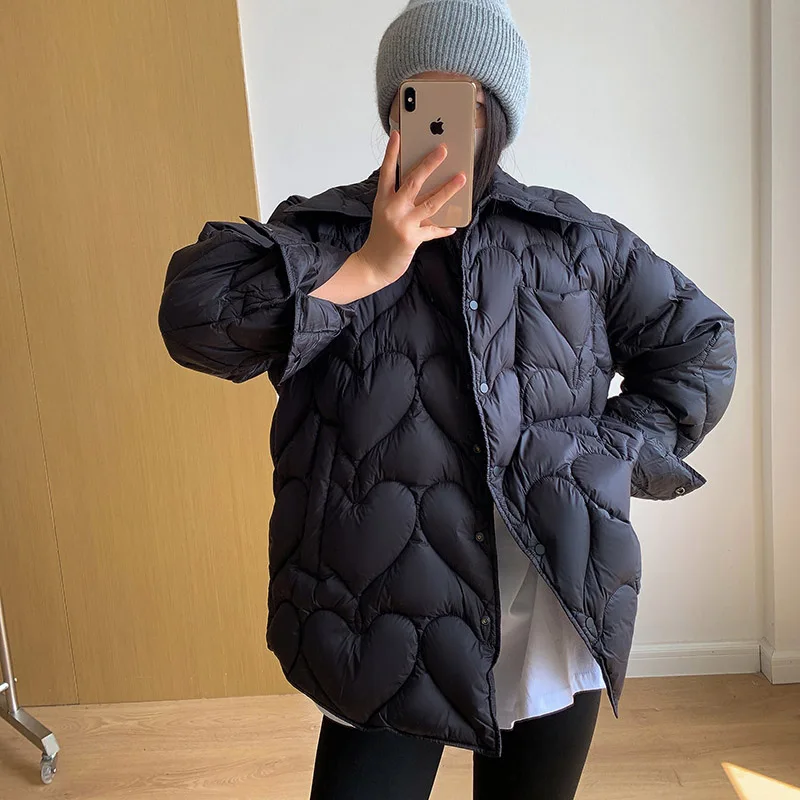 Sedutmo lange Enten Daunen jacken Frauen ultraleichte Winter Vintage Mantel Herbst lässig warm übergroße geste ppte Parkas ed2073